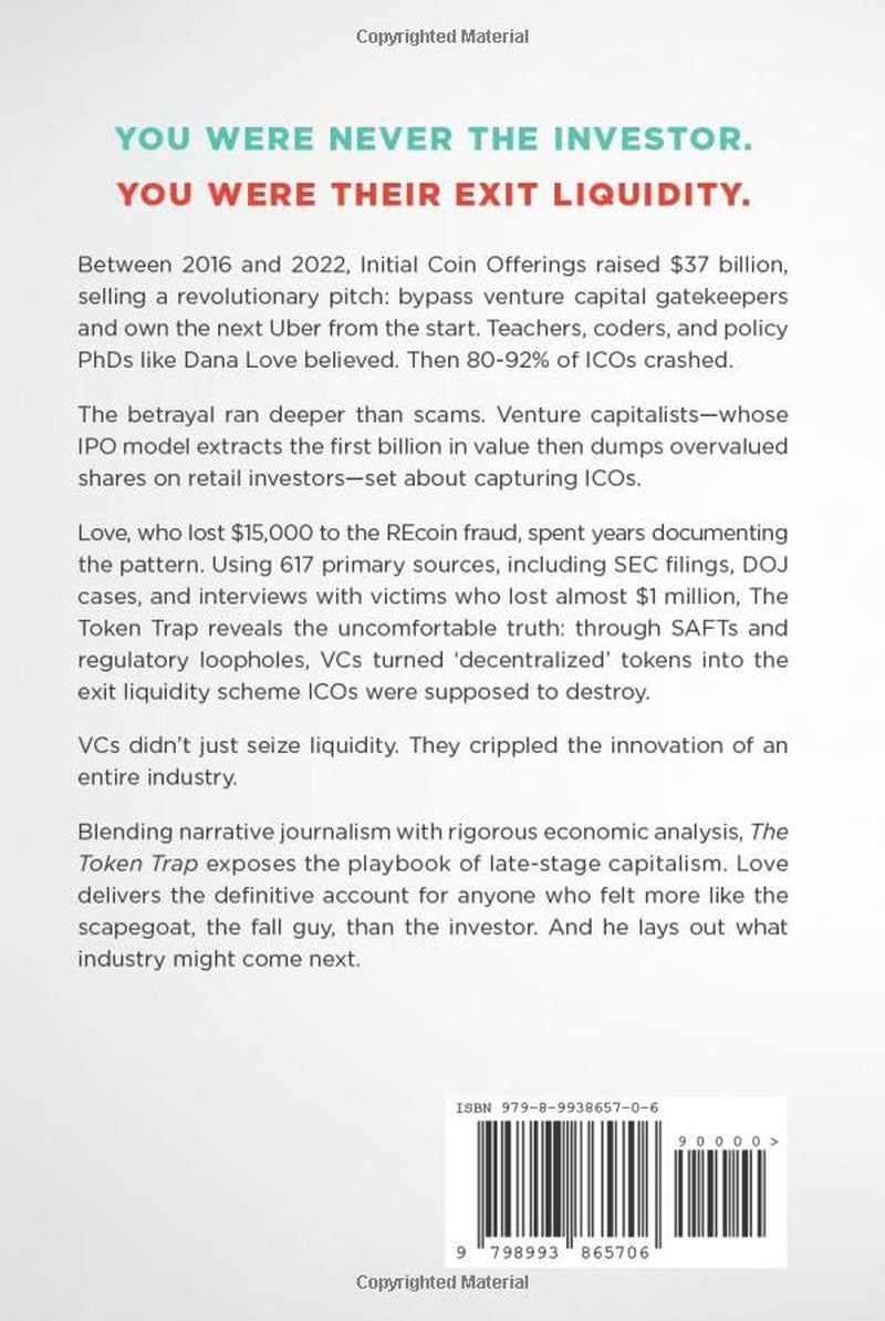 The Token Trap: How Venture Capital's Betrayal Broke Crypto's Promise