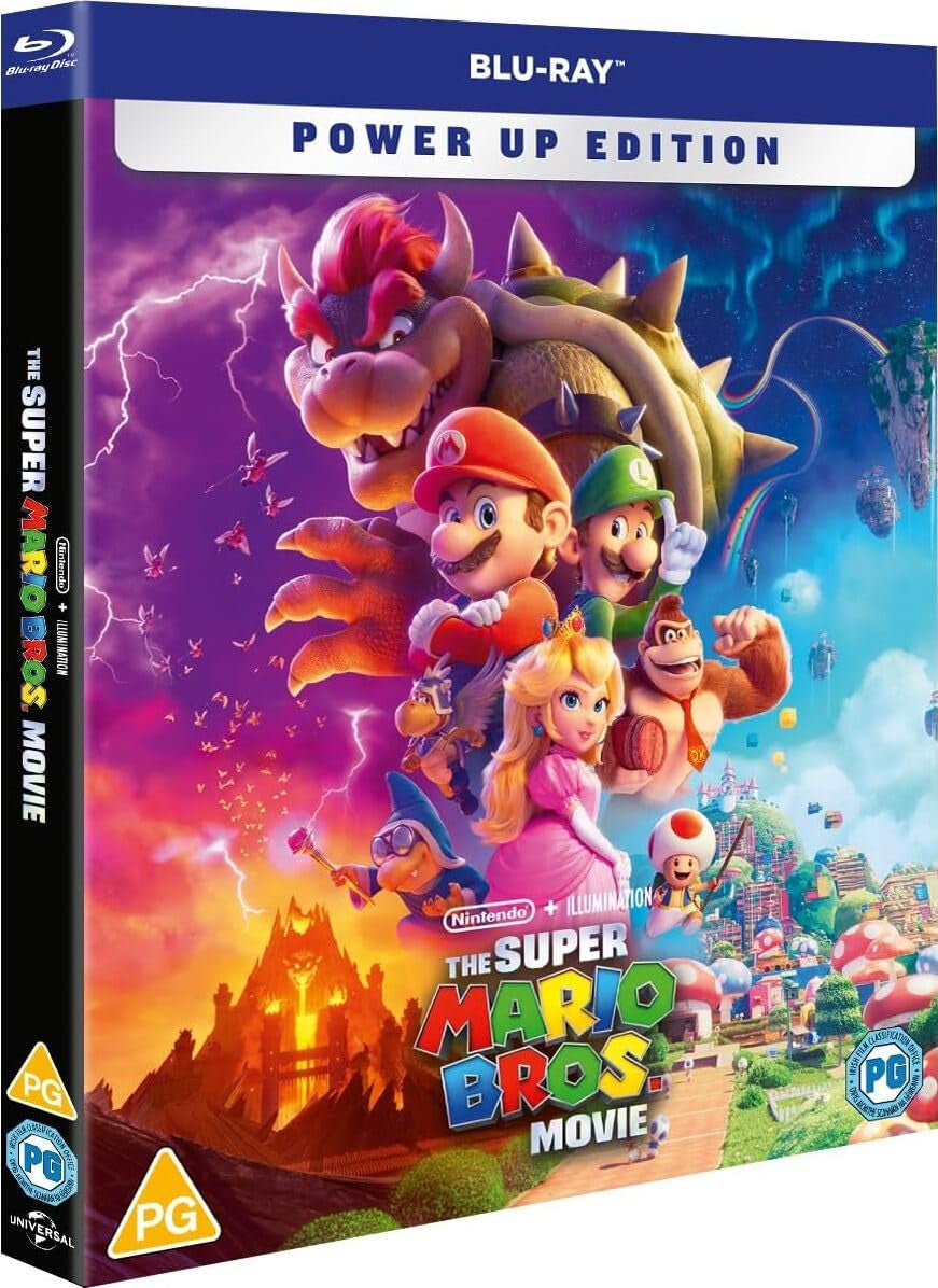 The Super Mario Bros. Movie (Power Up Edition, Bonus Features) [Blu-ray] [Region Free]