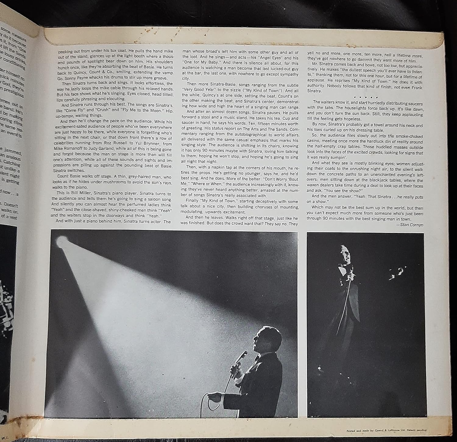 Sinatra At The Sands