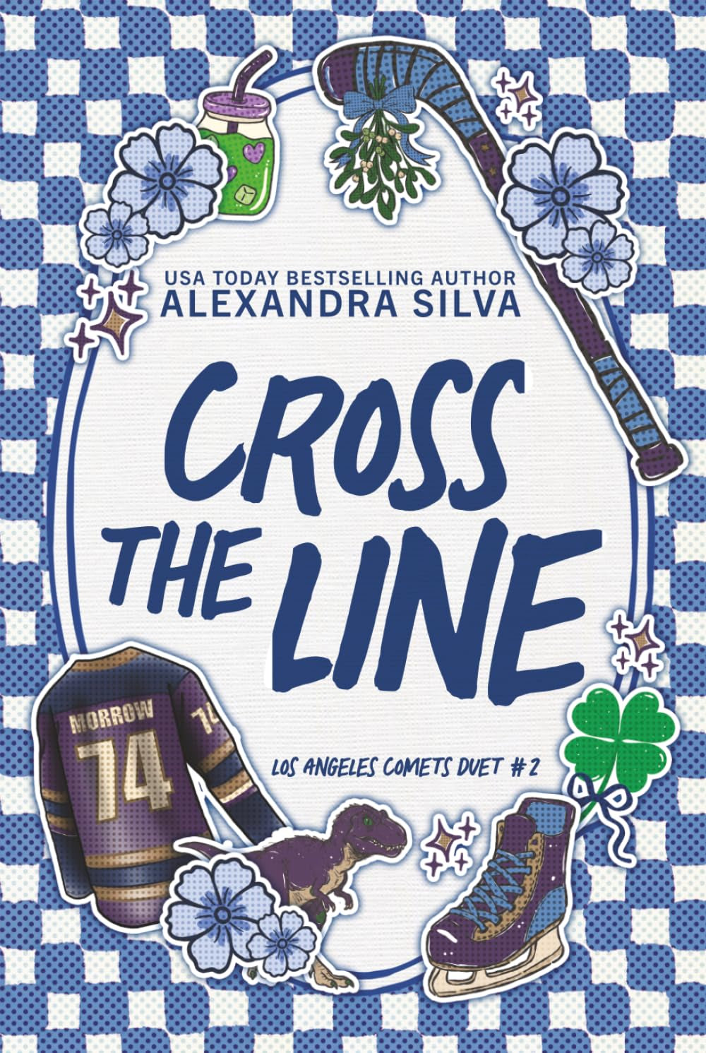 Cross the Line: A Dark MMF Romance of Forbidden Love, High Stakes, and Healing Hearts (Los Angeles Comets)