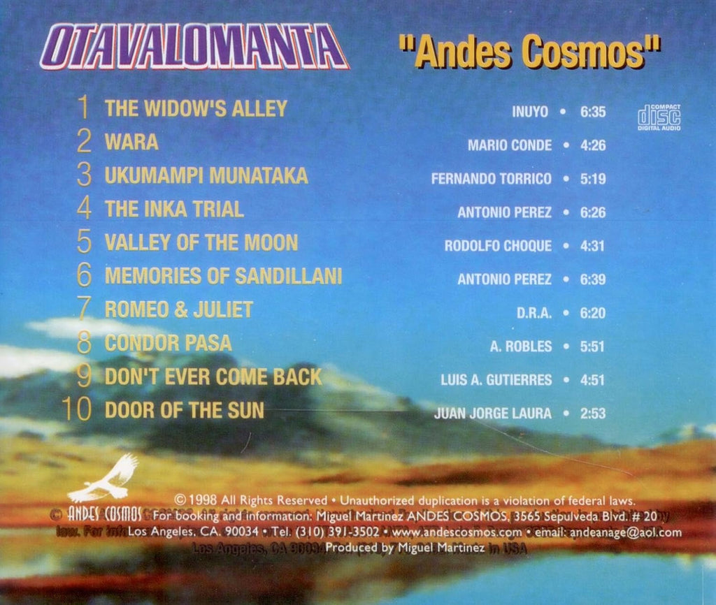 Andes Cosmos : Otavalomanta