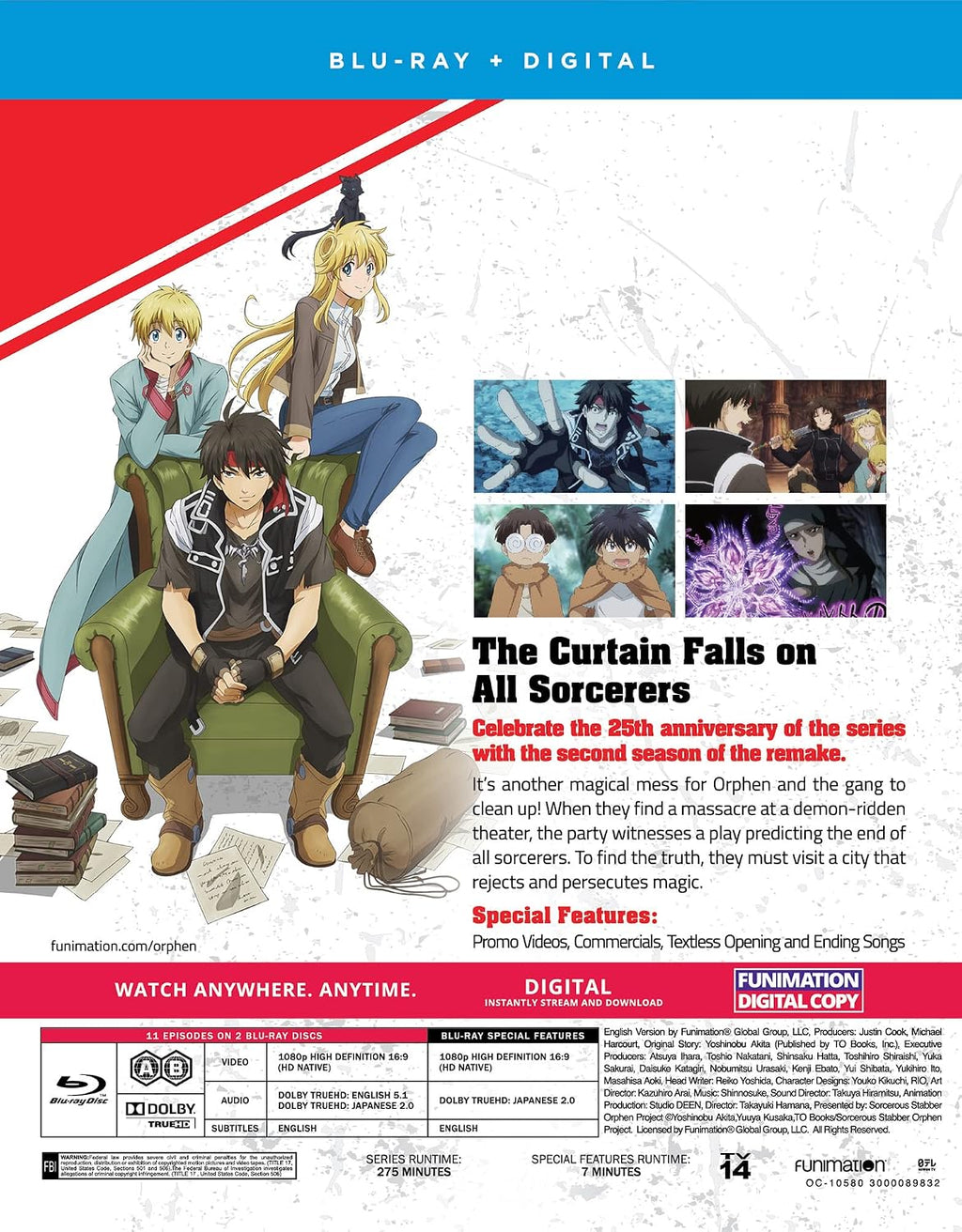 Sorcerous Stabber Orphen: Season Two - Blu-ray + Digital