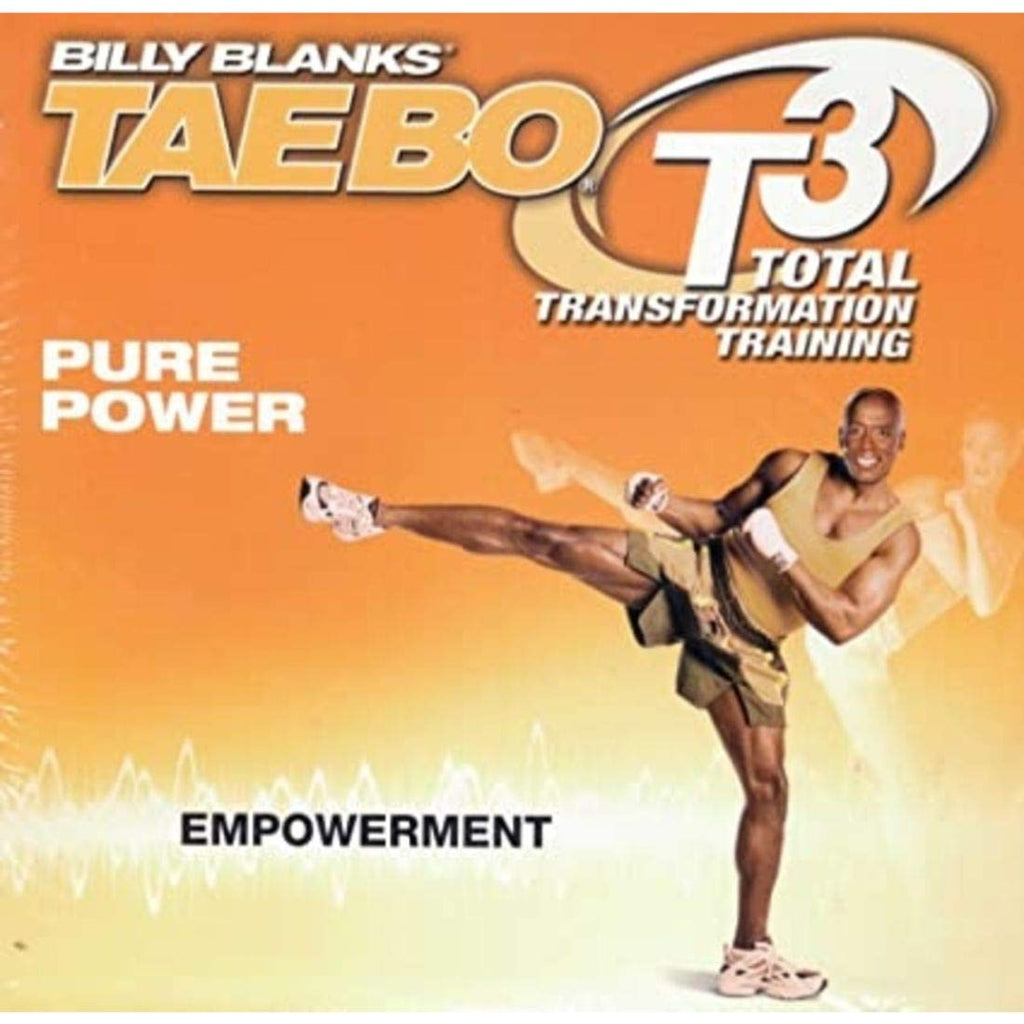Billy Blanks Tae Bo Amped: Turbo Charged Fat Burner / T3 Total Transformation Training: Pure Power Empowerment DVD