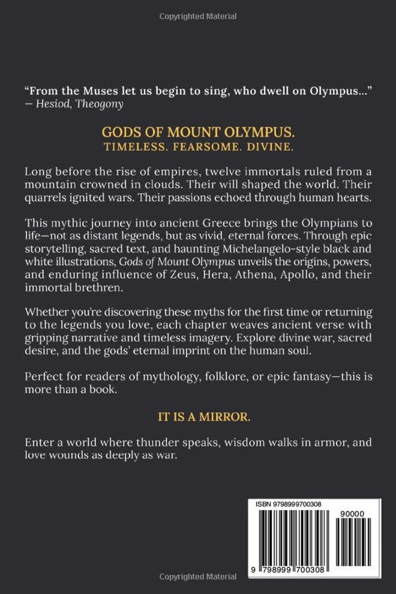 Greek Mythology Gods of Mount Olympus: Myths, Powers, and Legends that Shaped Ancient Greece (Greek Mythology Series)