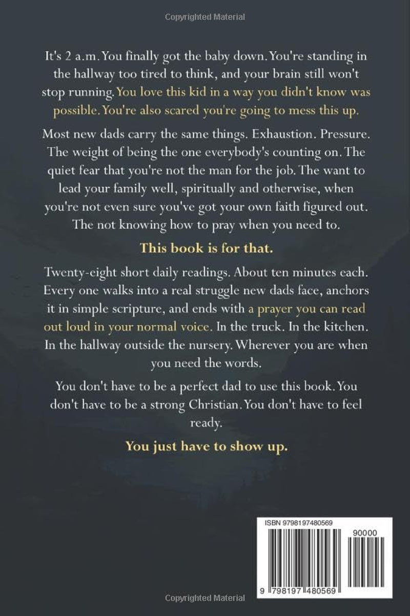 Prayers for New Dads: A 28-Day Devotional for First-Time Fathers on Faith, Fatherhood, and Leading Your Family with Strength