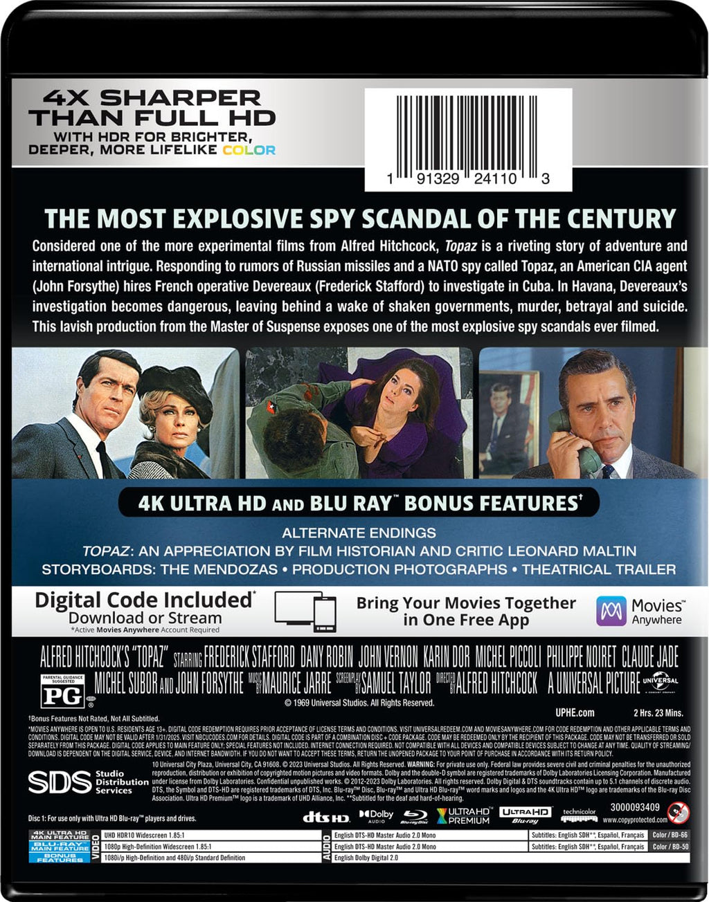 Topaz - 4K Ultra HD + Blu-ray + Digital [4K UHD]