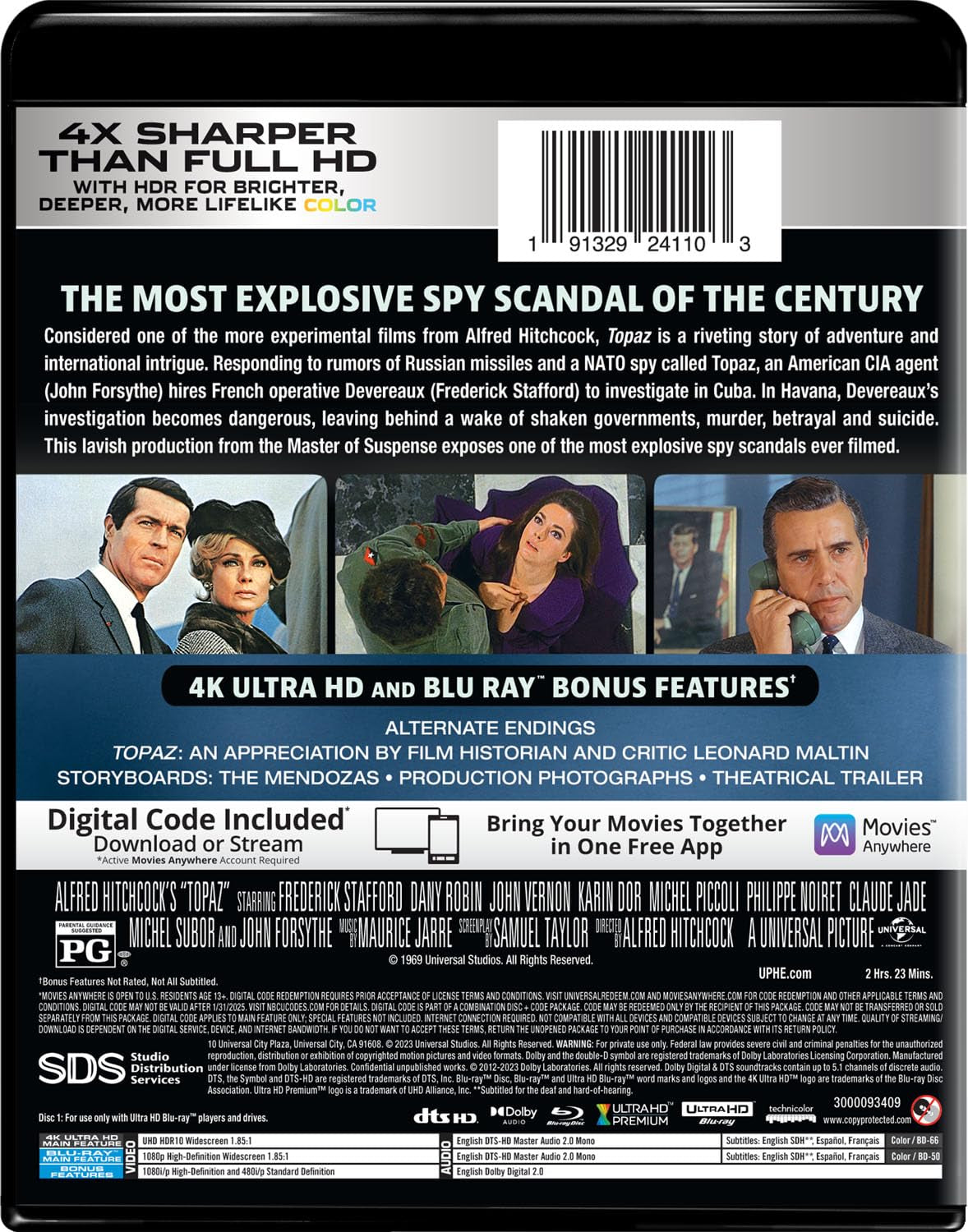 Topaz - 4K Ultra HD + Blu-ray + Digital [4K UHD]