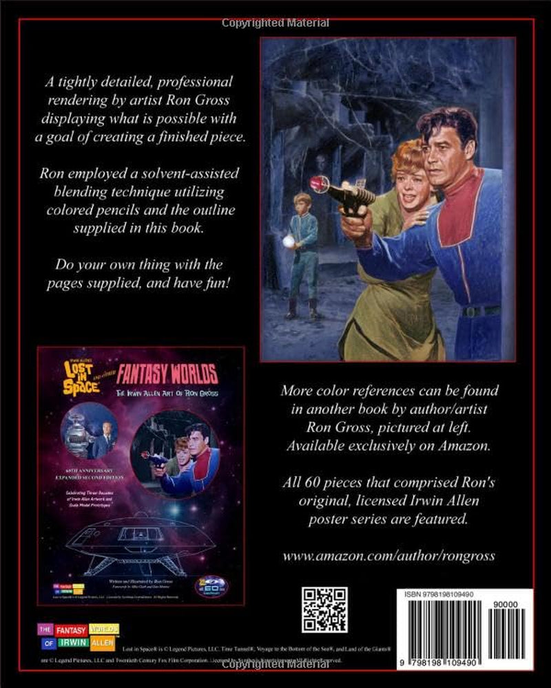 The Irwin Allen “Art of Ron Gross” Coloring Book: Volume One
