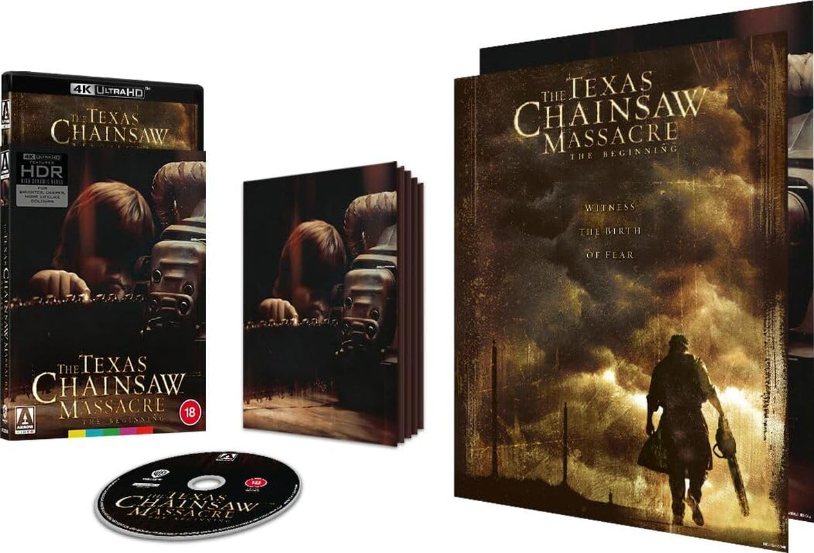 The Texas Chainsaw Massacre: The Beginning (Limited Edition, Reversible cover) [4K Ultra HD] [Region Free]