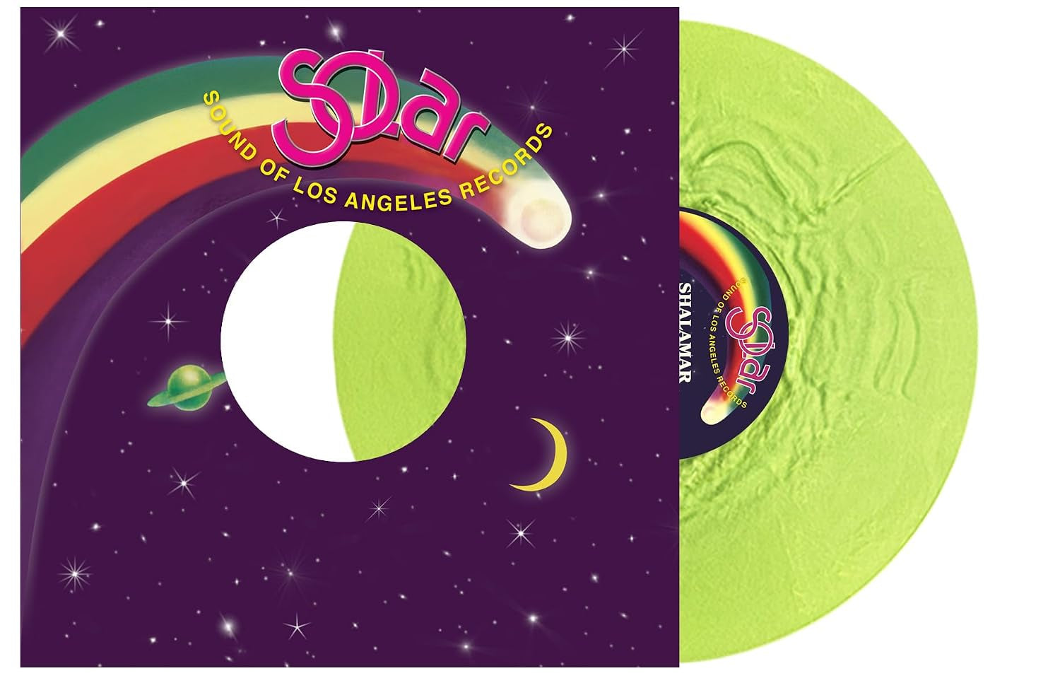 Night To Remember/ Make That Move - Fluorescent Green with Swirl