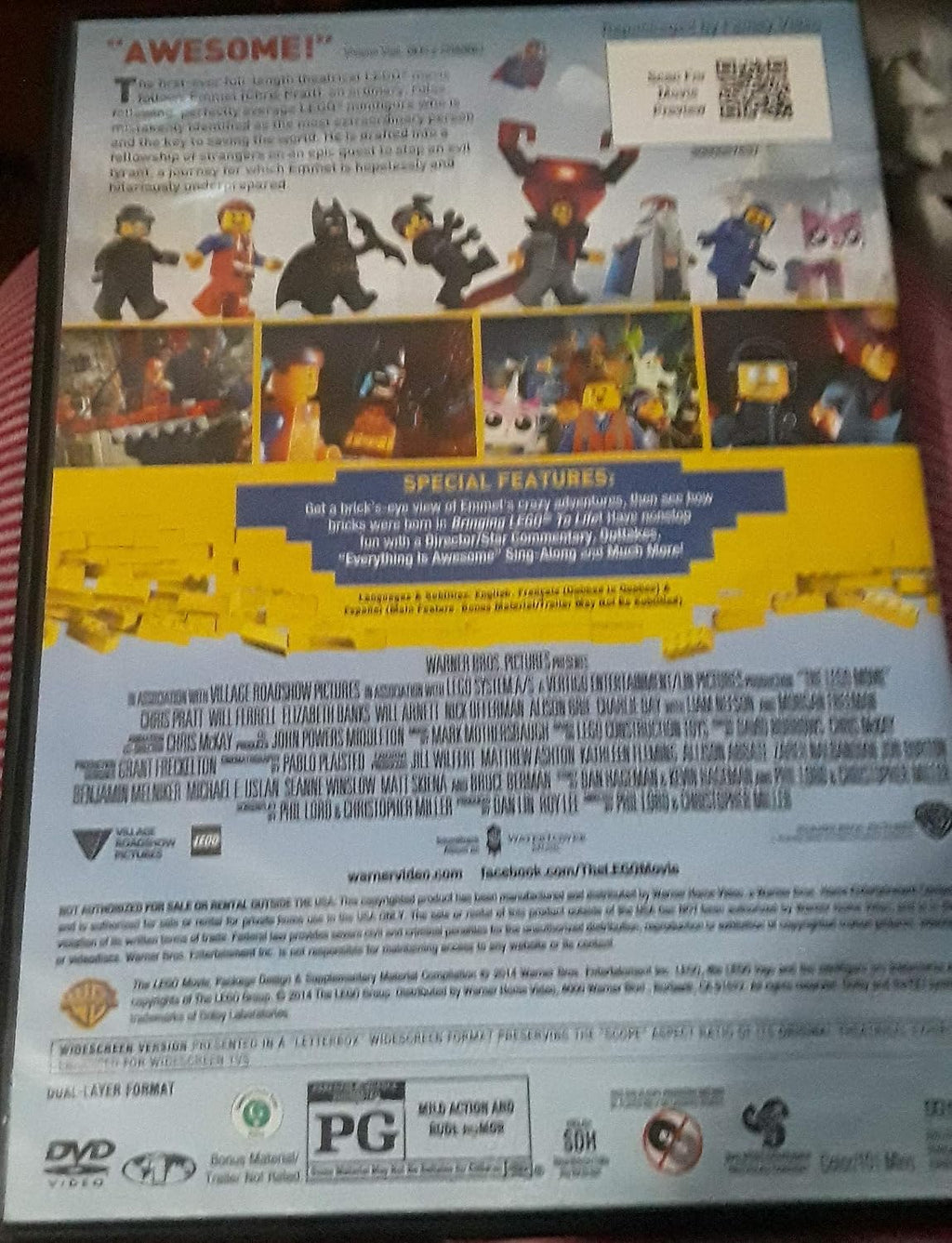 The LEGO Movie (DVD) Special Edition