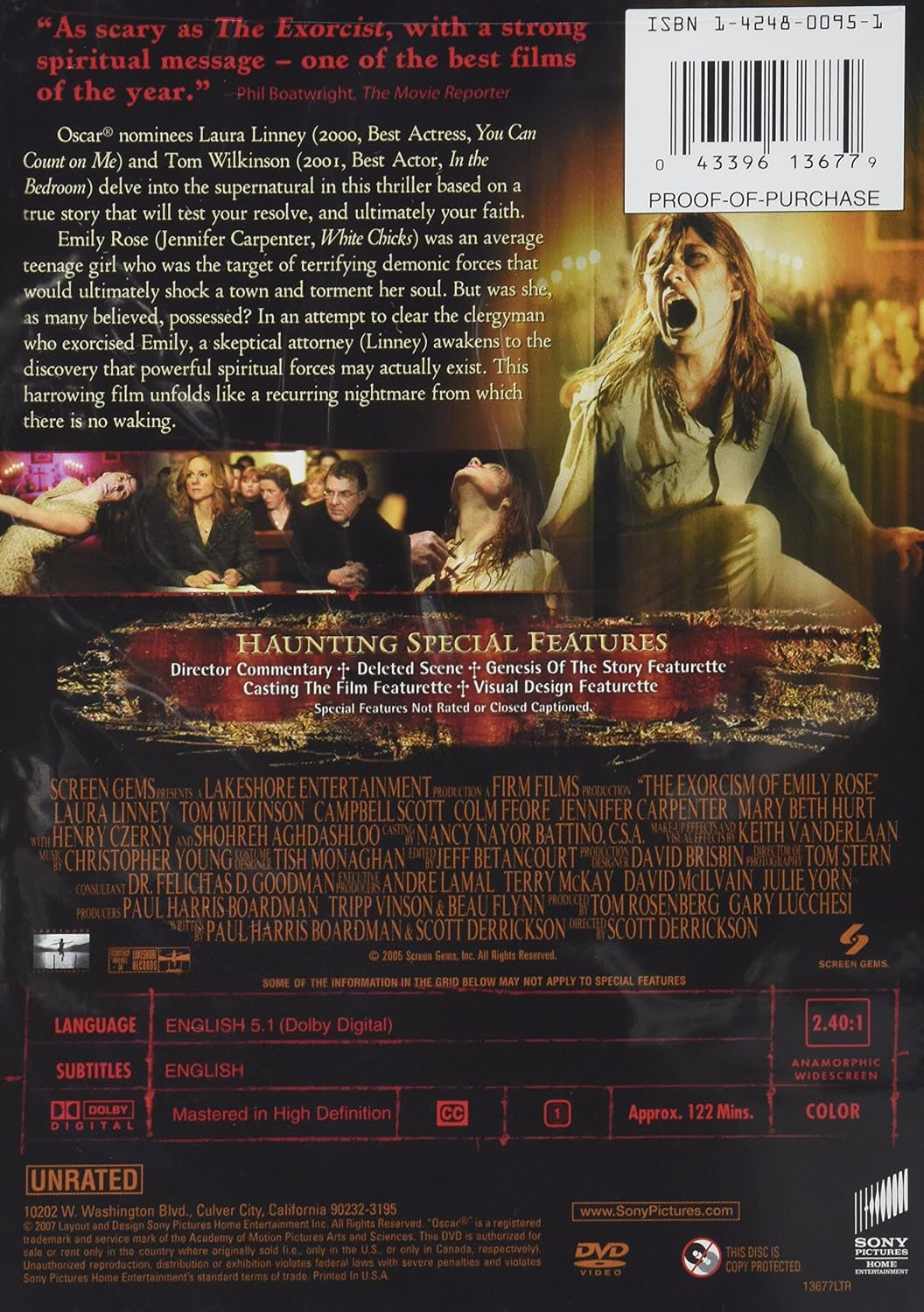 The Exorcism of Emily Rose (Special Edition, Unrated)