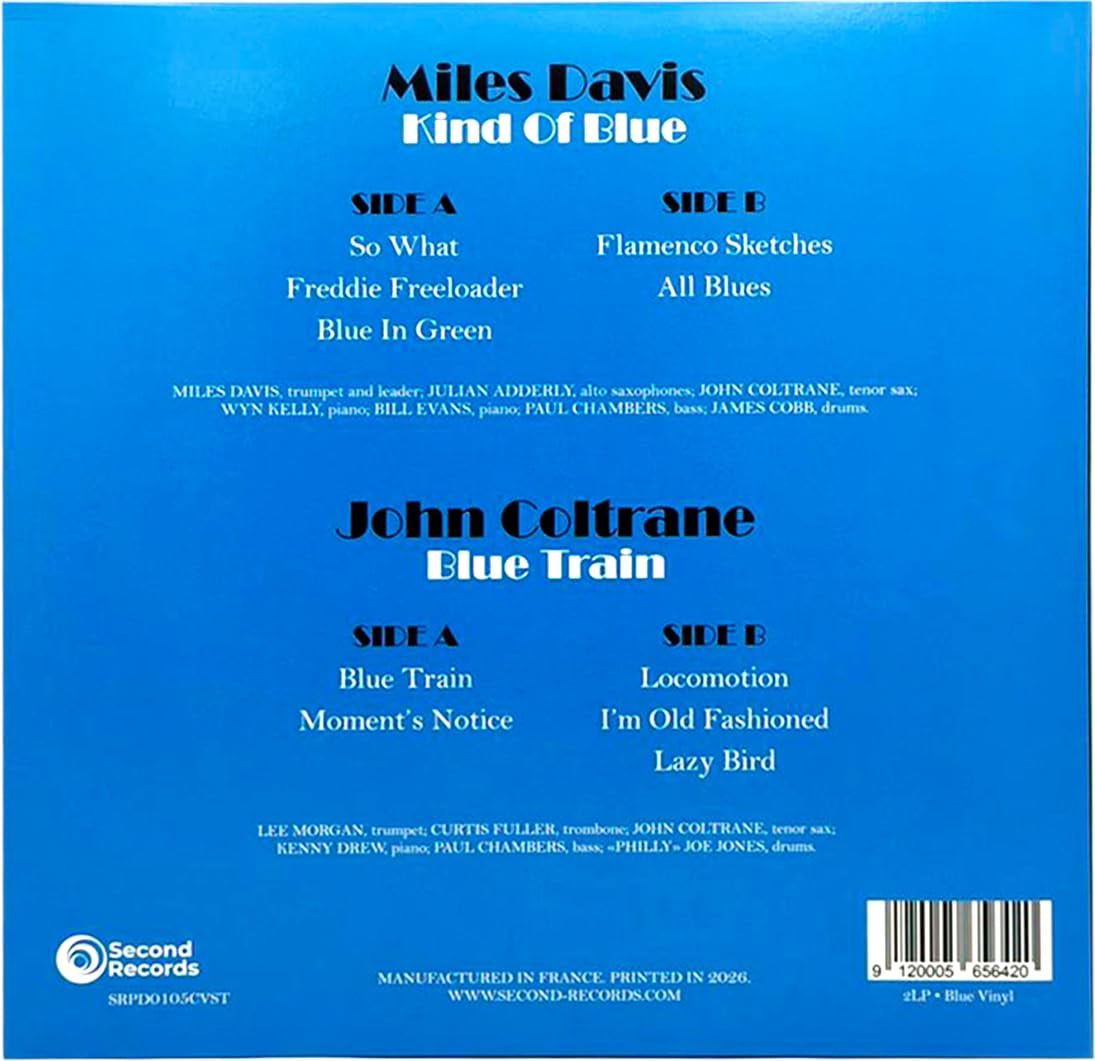 Kind Of Blue / Blue Train - Miles Davis & John Coltrane Collection - Limited Colored Edition LР