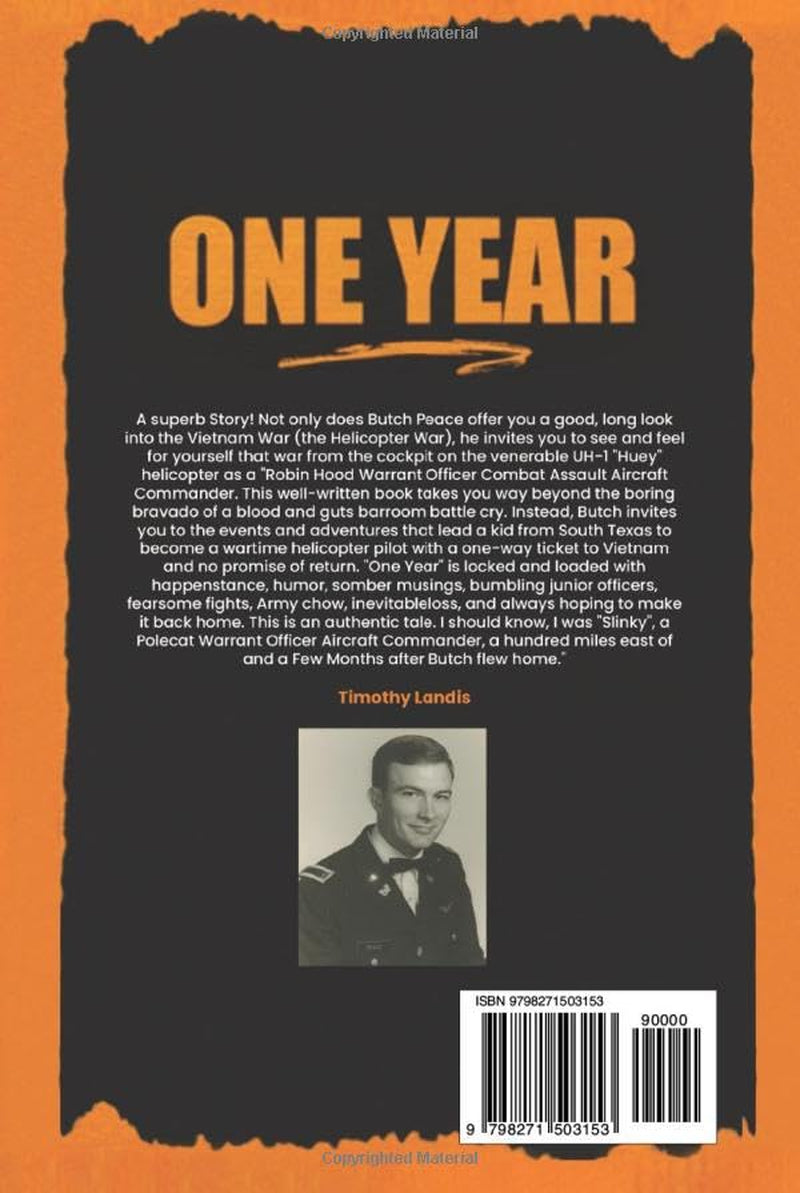 ONE YEAR: OR THE REST OF YOUR LIFE.