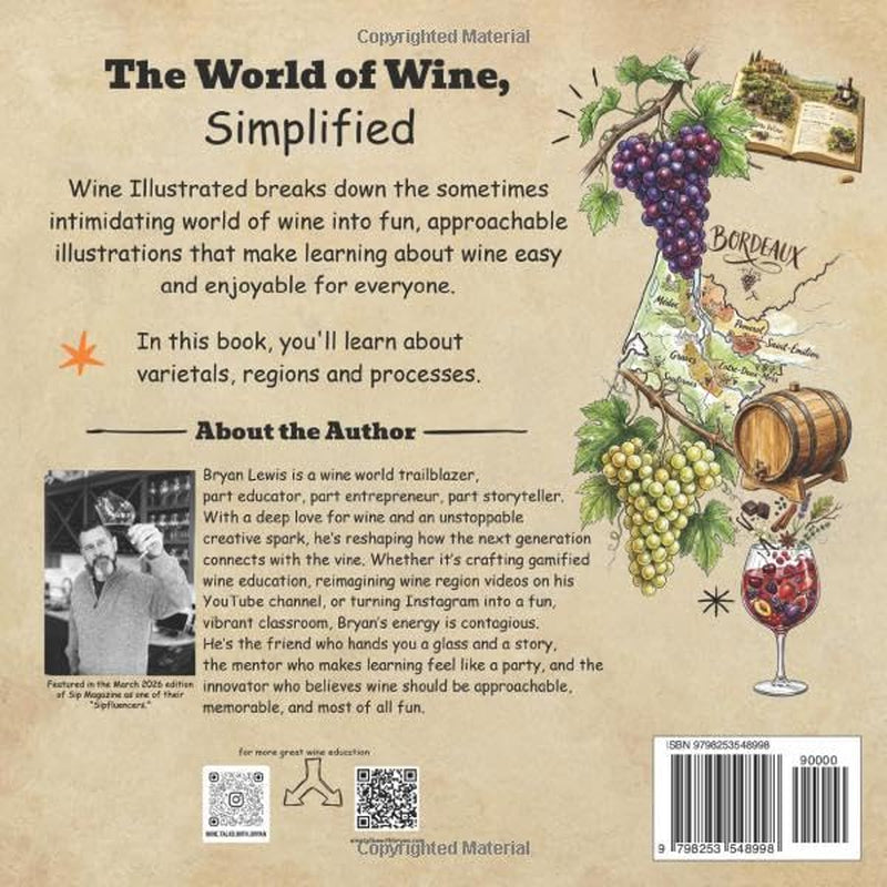 Wine Illustrated: A fun approachable way to look at the world of wine.