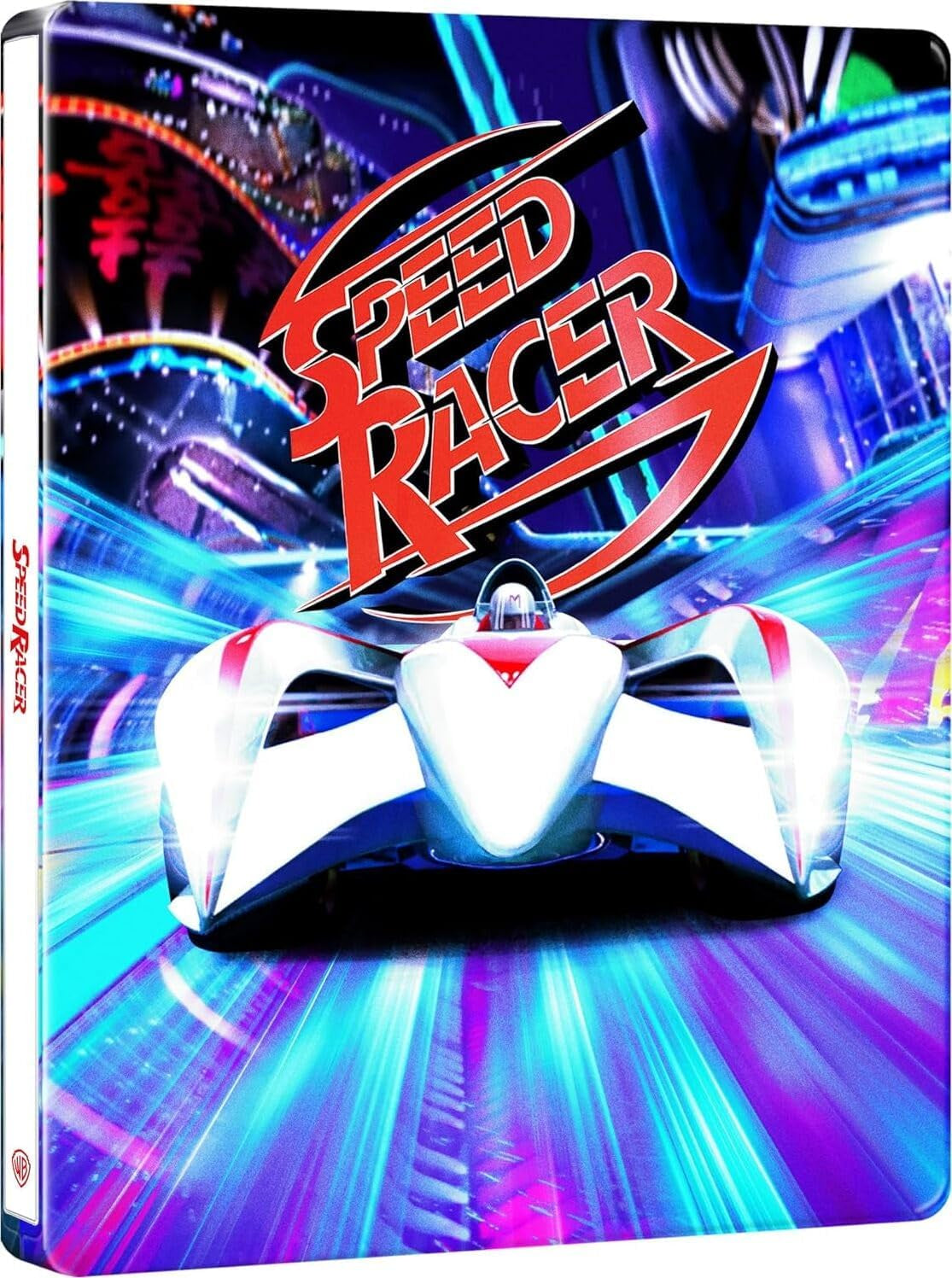 Speed Racer Ultimate Collector's Edition 4K Ultra HD + Blu-ray, Steelbook, Slipcase, 32-Page Booklet, Posters, Art Cards, Region Free