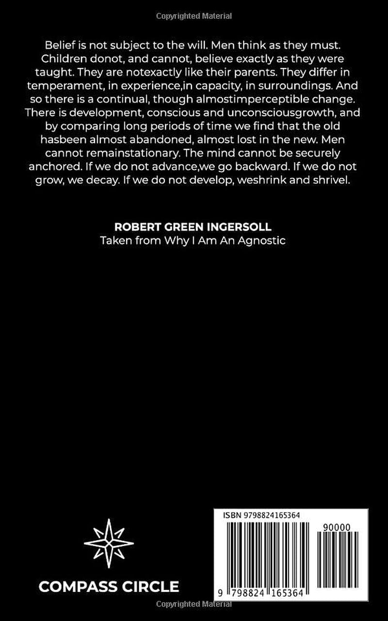 Why I Am An Agnostic