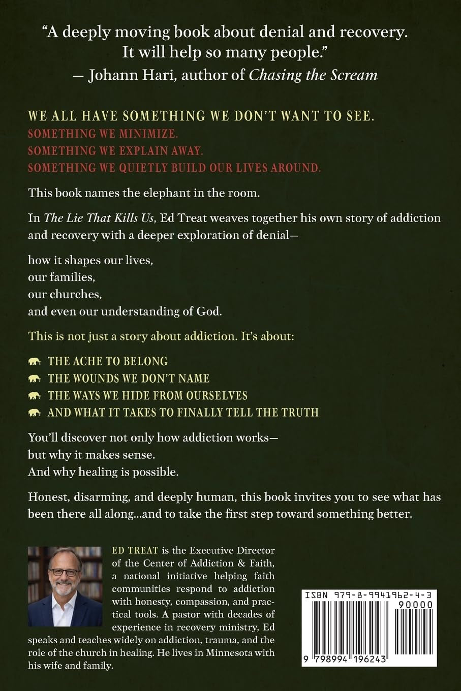 The Lie That Kills Us: We All Have Elephants