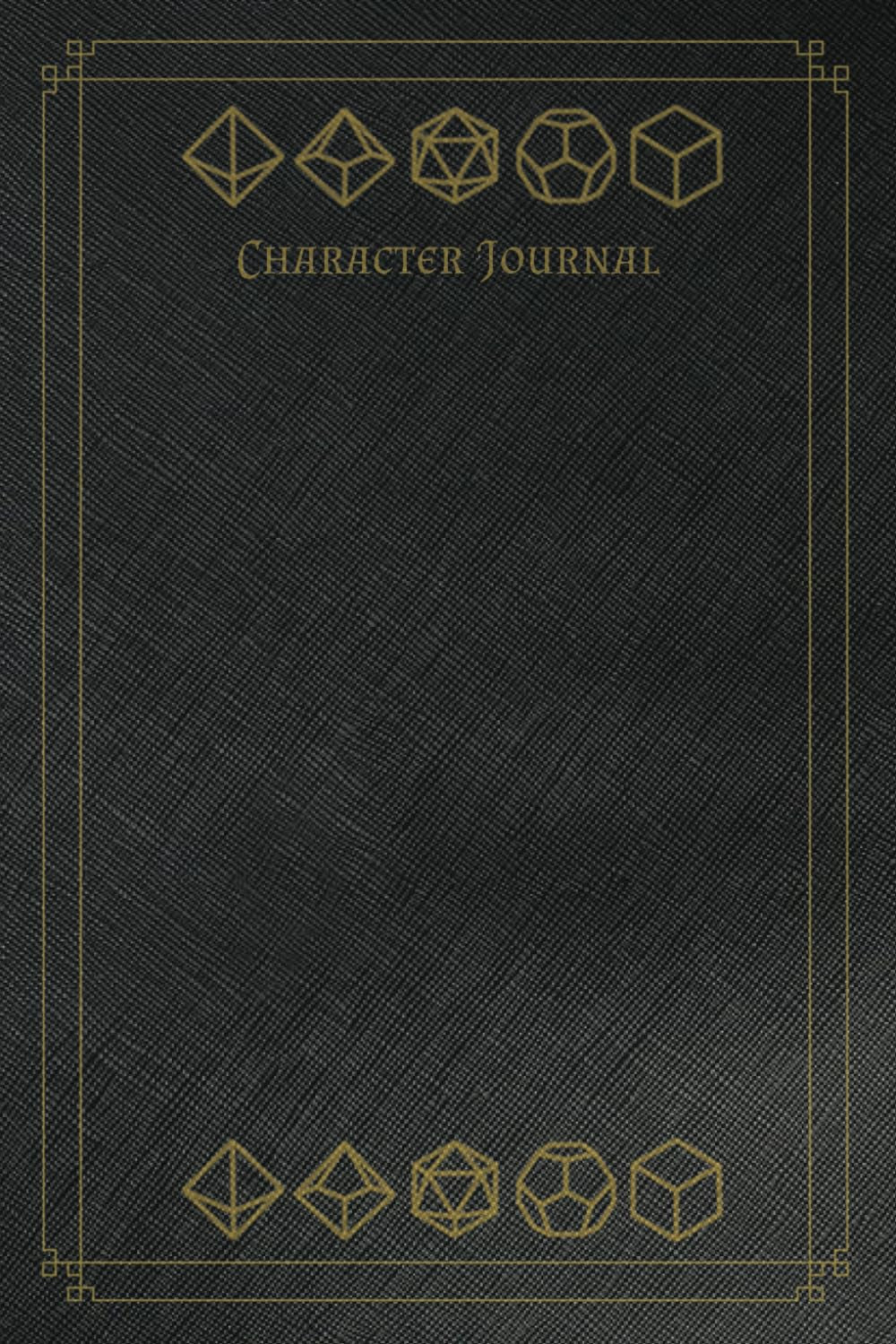 RPG Character Journal: DnD 5e Notebook With Character Sheets and Session Notes For Campaign Role Playing Games