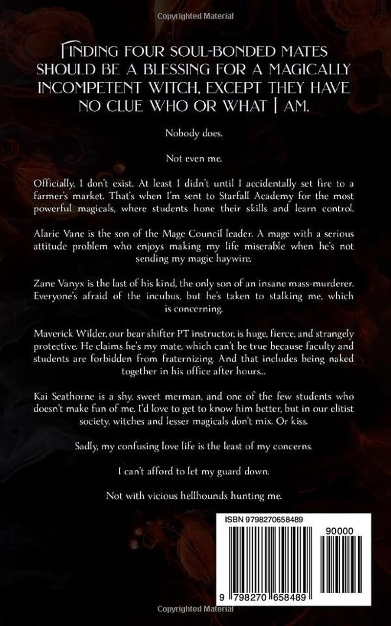 Witch Fire: A why choose paranormal academy romance (Starfall Academy)