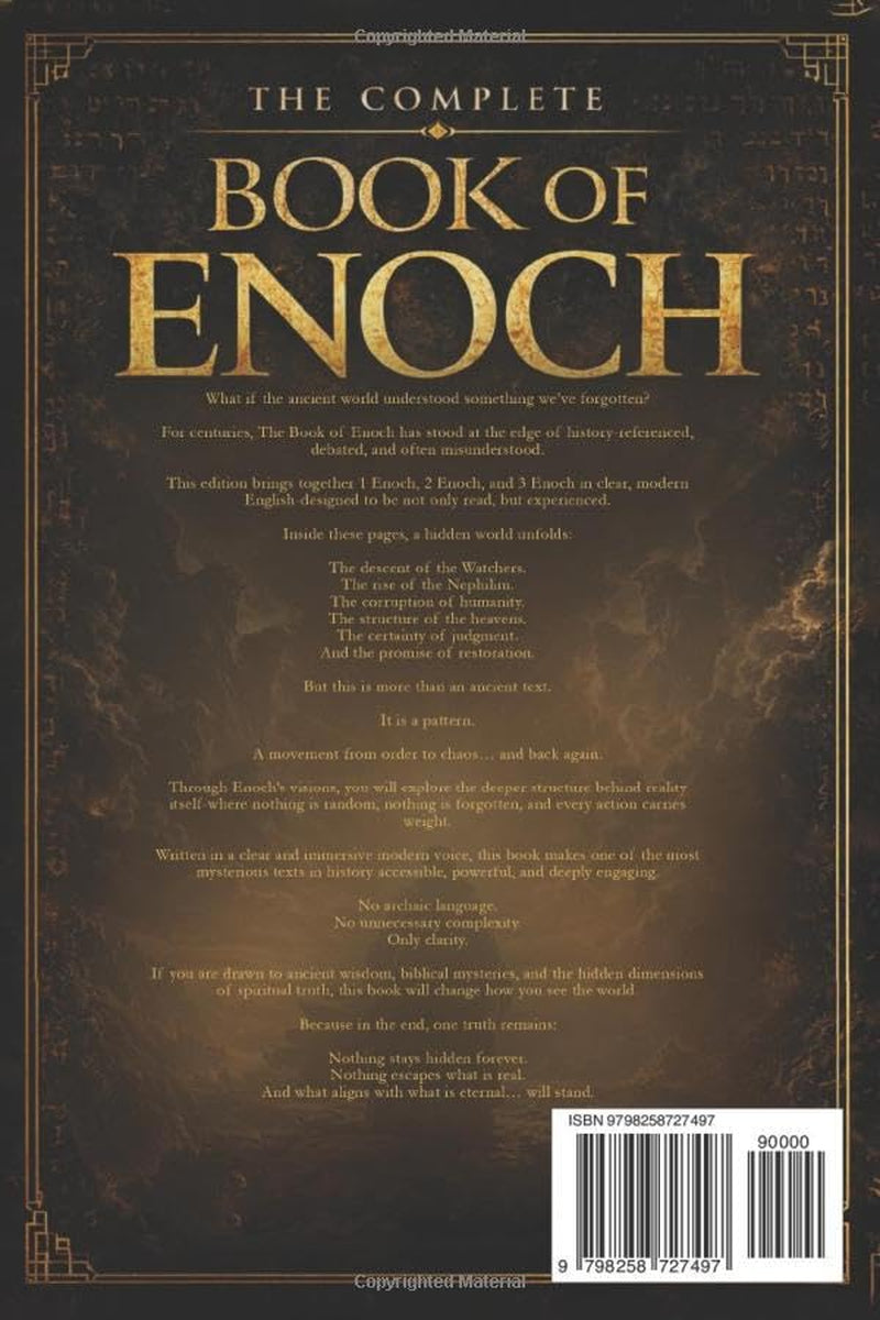 The Complete Book of Enoch: 1, 2 & 3 Enoch in Clear Modern English (Ancient Secrets Series)