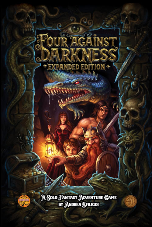 Four Against Darkness: Expanded Edition A Solo Fantasy Adventure game