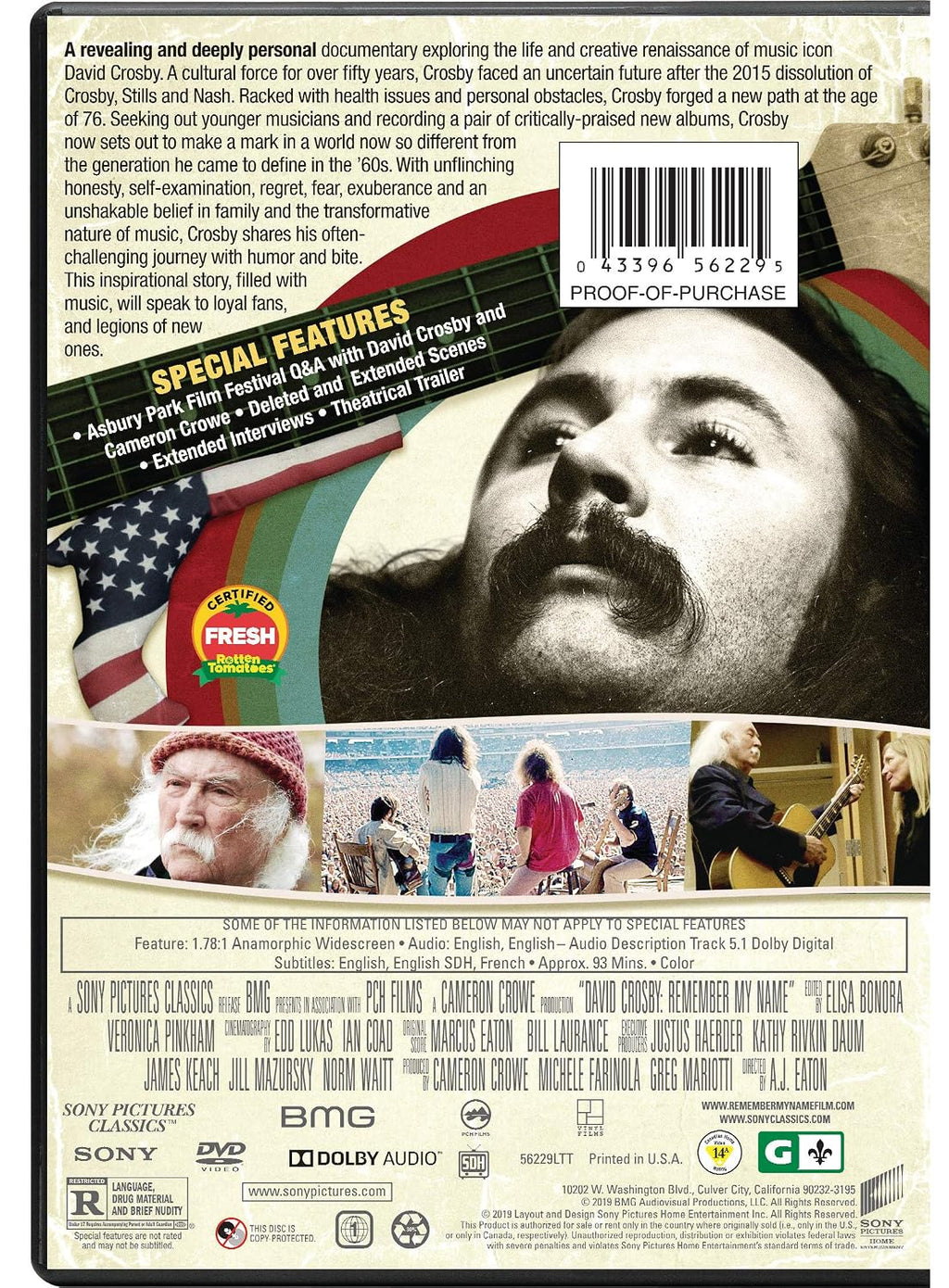David Crosby: Remember My Name