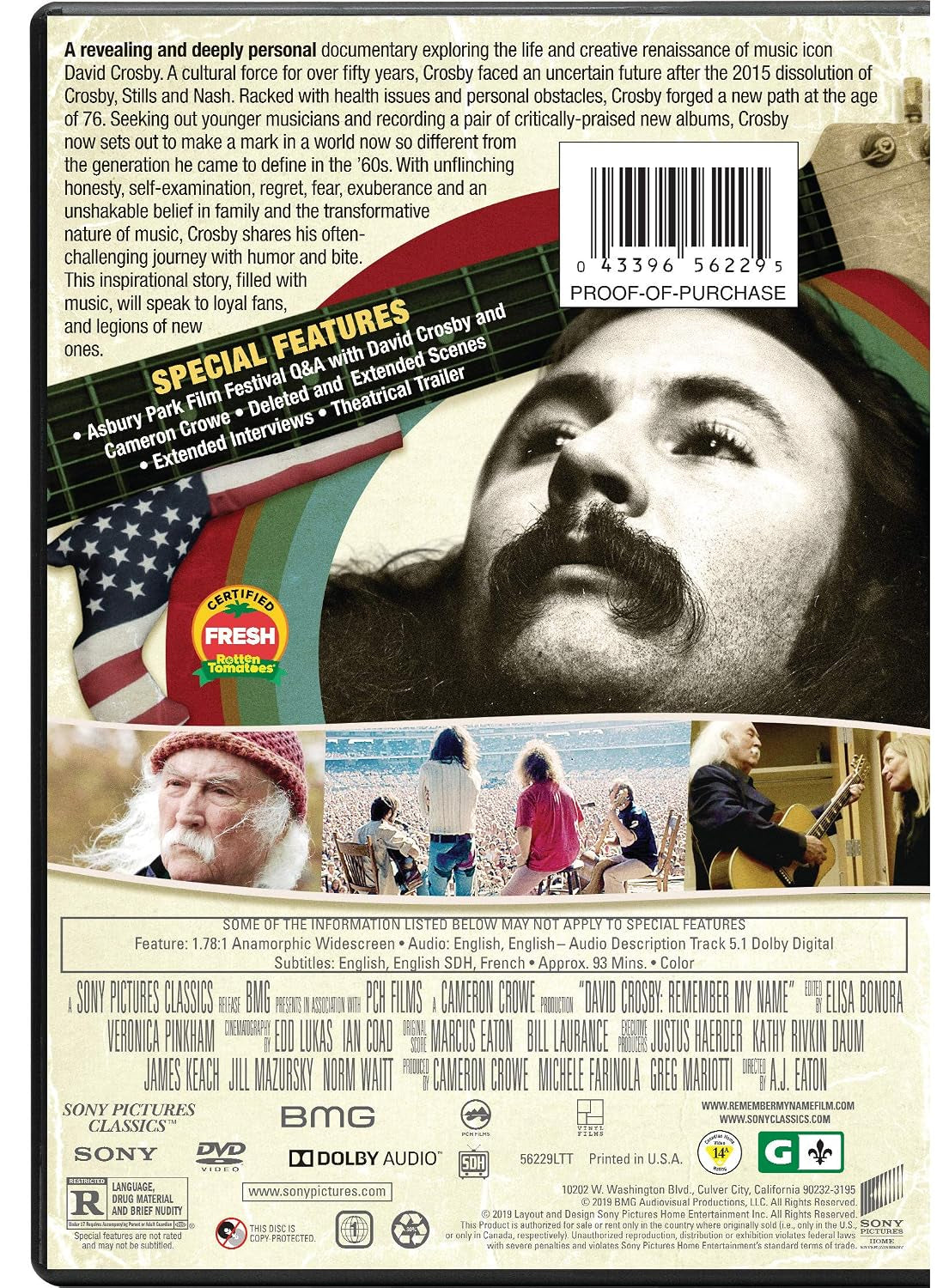David Crosby: Remember My Name