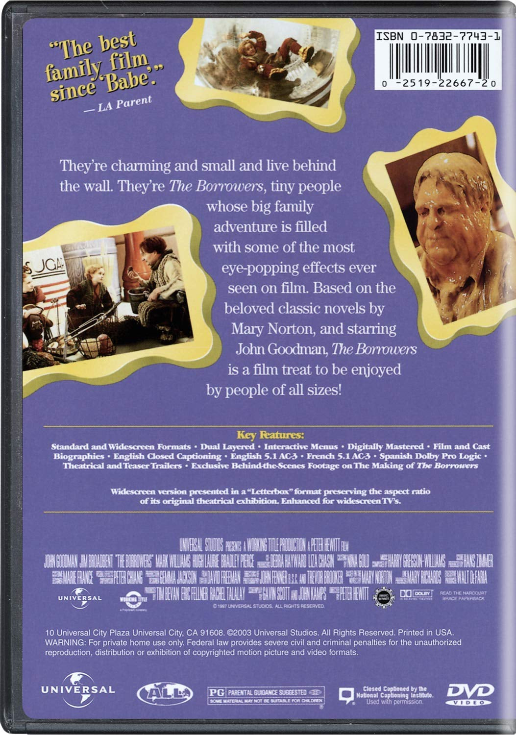 The Borrowers (1998) [DVD]
