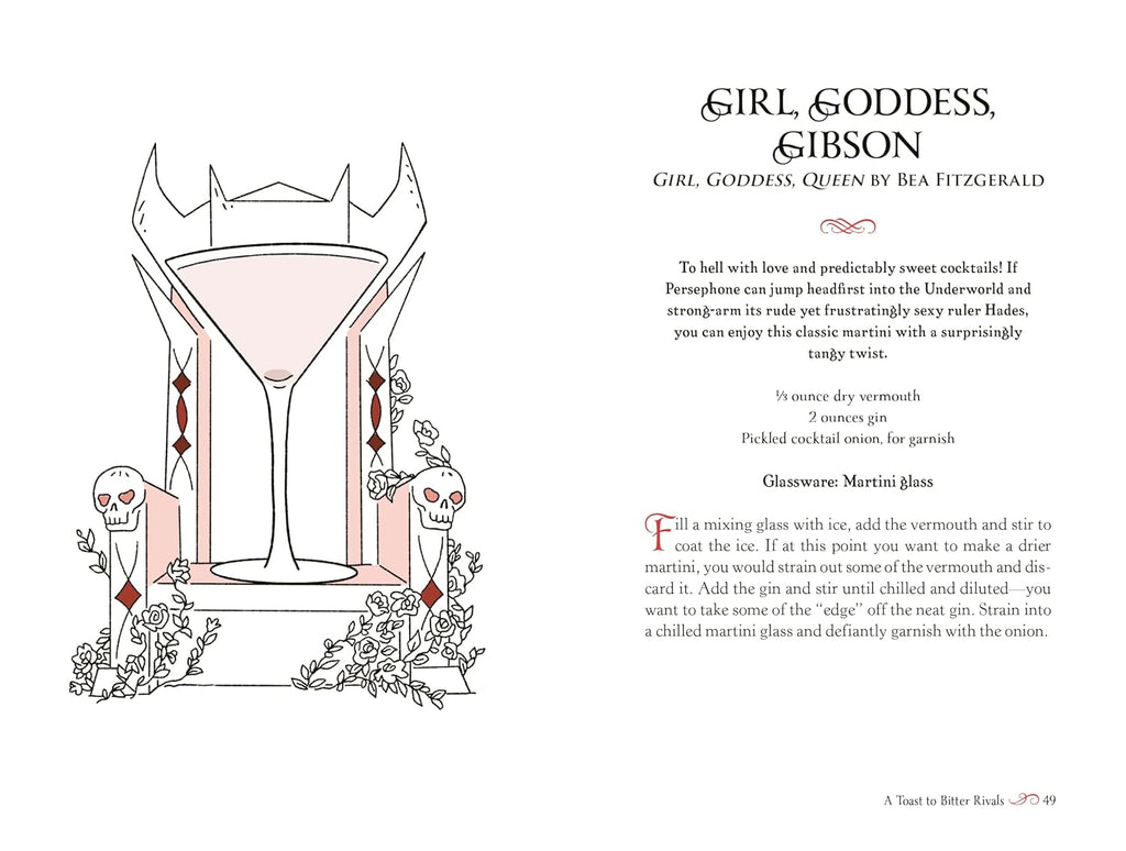 A Coupe of Thorns and Rosé: Romantasy Cocktails to Quench Your Thirst: A Cocktail Recipe Book