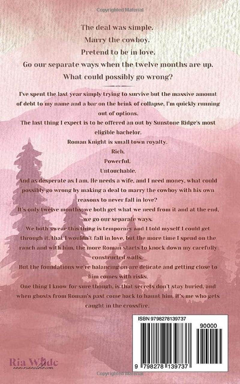 Say You Need Me: A Marriage of Convenience Cowboy Romance (Knight Falls Ranch)