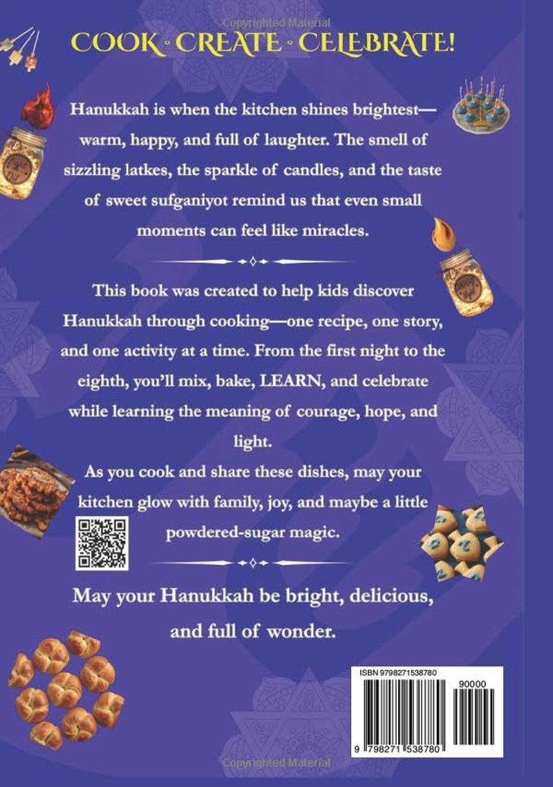 Yummy Jewish Hanukkah Cooking with Kids & Fun Puzzles: GIFT EDITION. 72 Recipes, Stories & Activities for Kids and Families to Celebrate Hanukkah ... Puzzles & Traditions for Jewish Kids)