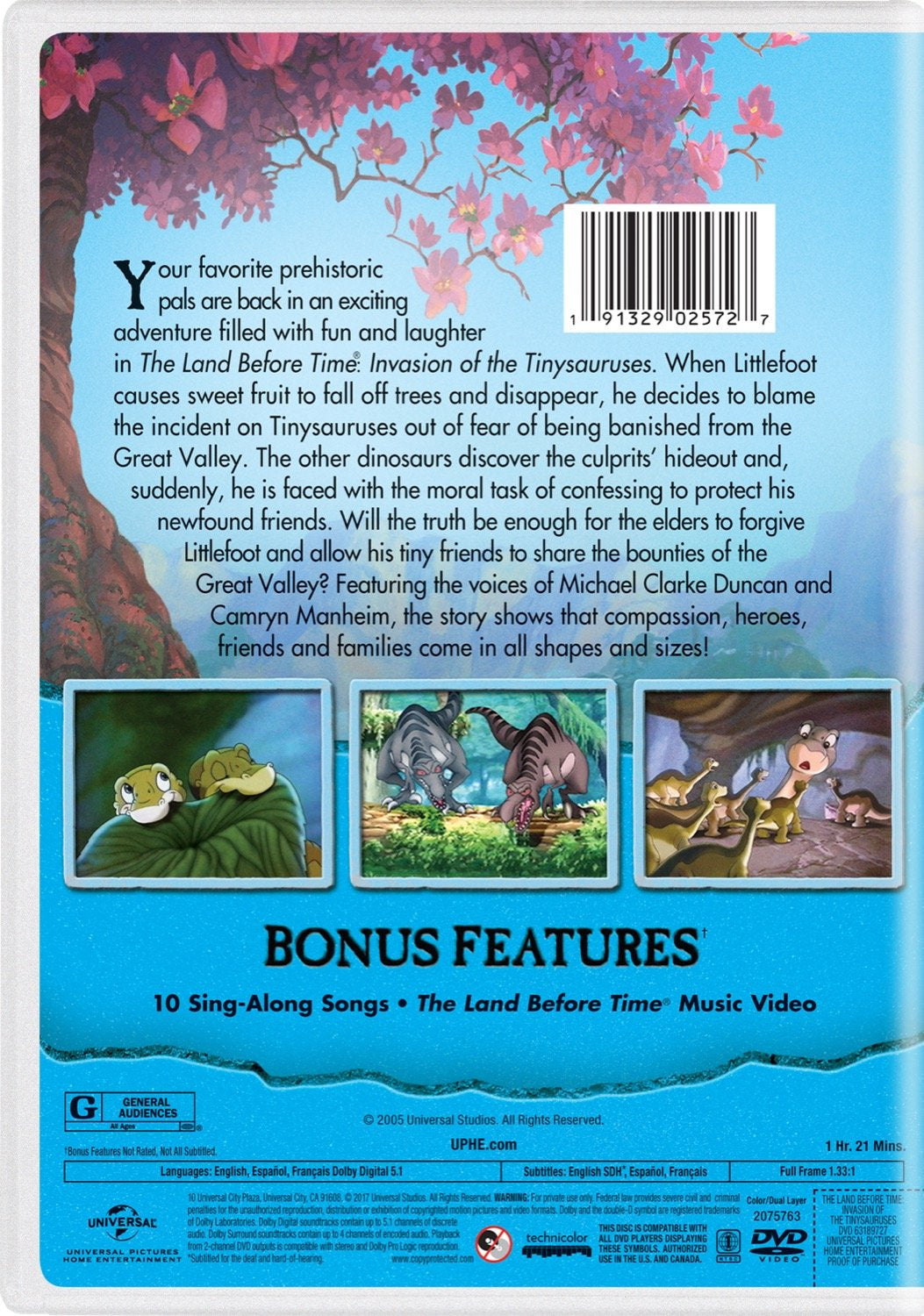 The Land Before Time: Invasion of the Tinysauruses [DVD]