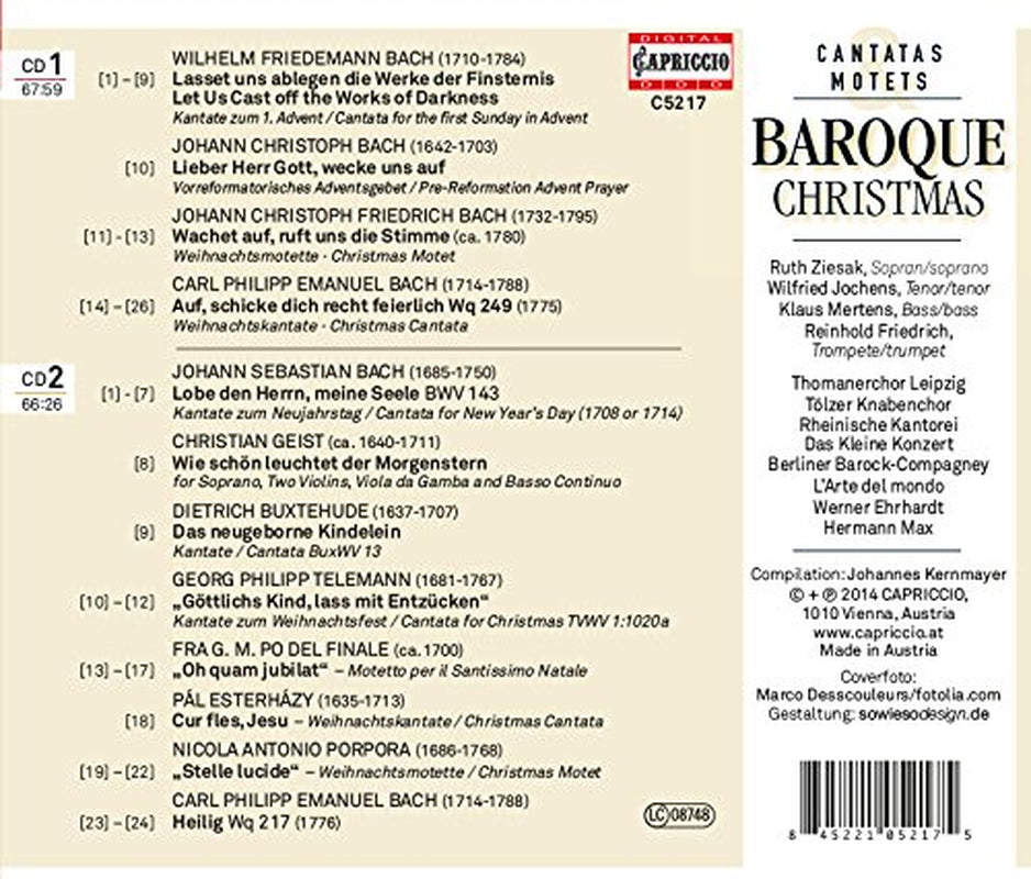 Baroque Christmas-Cantatas & Motets