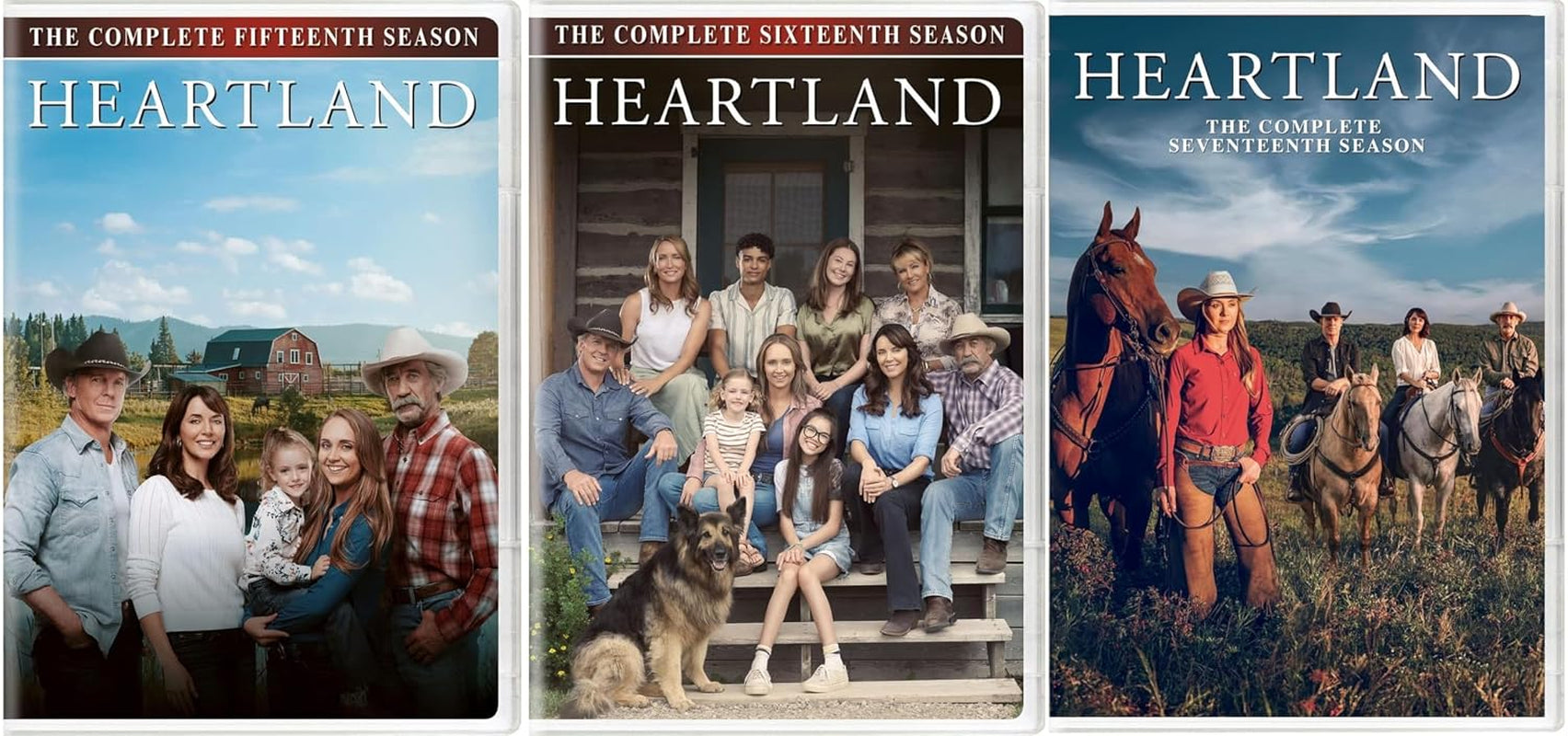 Heartland: Complete Seasons 17-16-15 (DVD 3-Pack)
