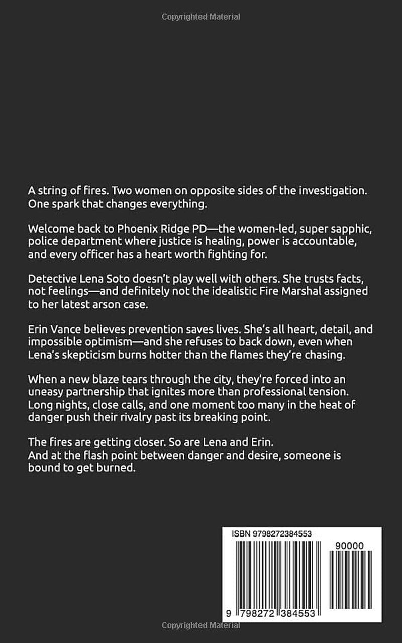 Flash Point: A Lesbian/Sapphic Suspense Police Romance (Phoenix Ridge Police Department)