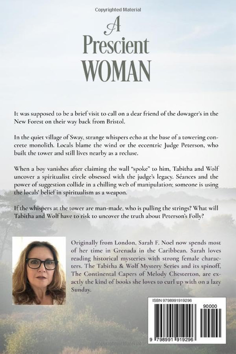 A Prescient Woman: A Victorian Historical Mystery (Tabitha & Wolf Historical Mystery Series)