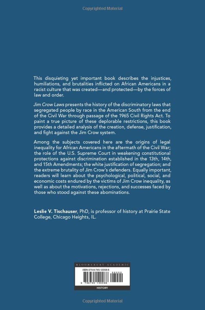 Jim Crow Laws (Landmarks of the American Mosaic)