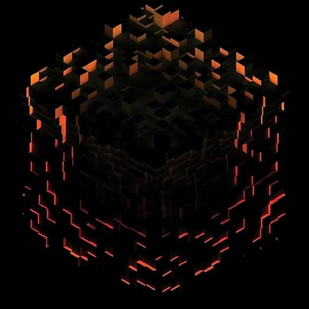 Minecraft Volume Beta - Red Orange & Yellow Splatter
