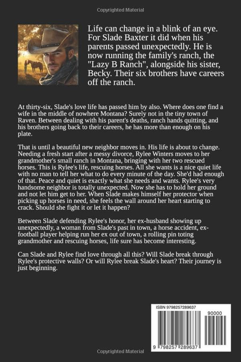 Slade: His Rescuer (The Lazy B Ranch)