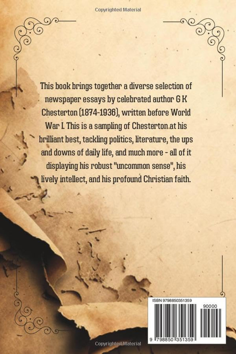 ALL THINGS CONSIDERED by G. K. Chesterton