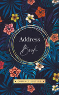 Address Book: Compact Floral 5x8 inches Contact Organizer with A–Z Tabs | Pretty Design | Ideal Gift for Travel & Everyday Use