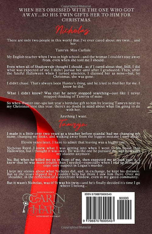 Really Should Stay: a Dark Christmas Romance (Reed Twins)