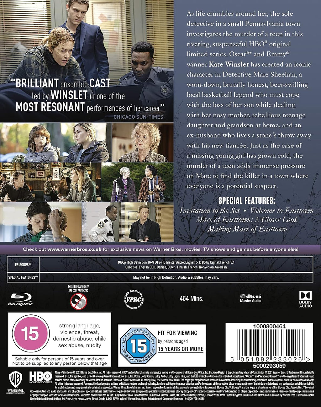 Mare of Easttown [Blu-ray] [2021] [Region Free]