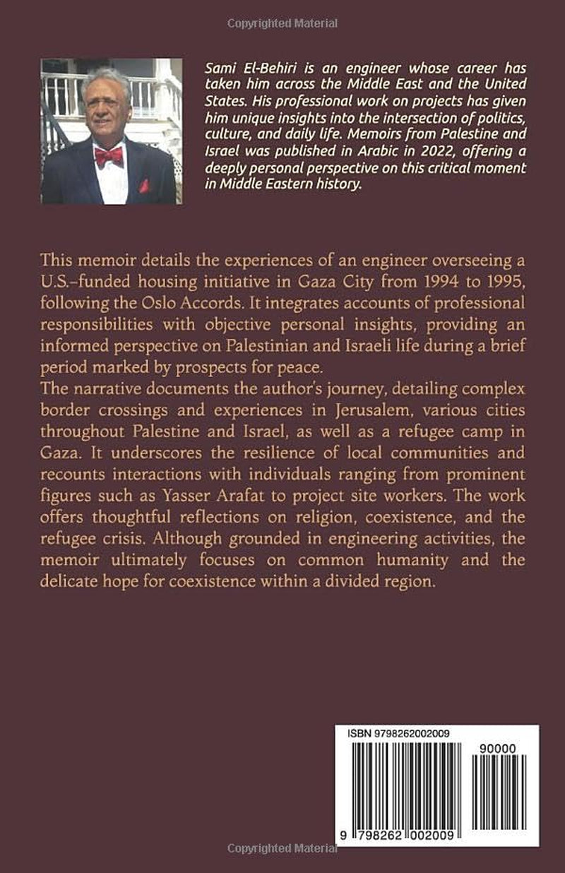 Memoirs from Palestine and Israel: A Call for Peace