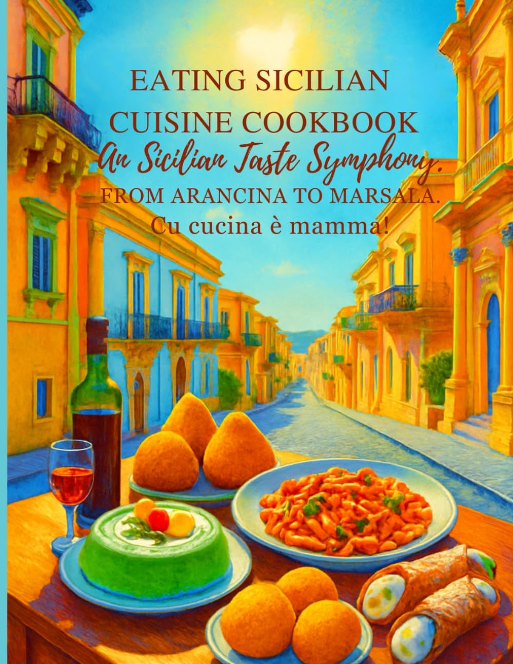 Eating sicilian cuisine cookbook