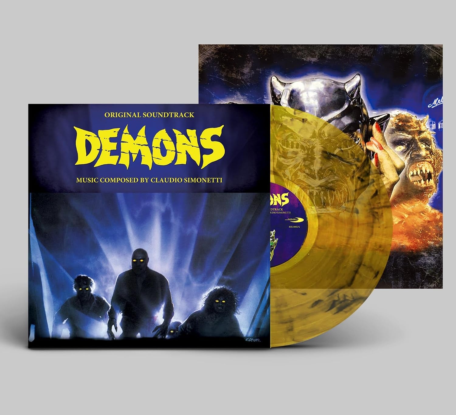 Demons: Original Soundtrack Limited Marble Yellow Pus Insert