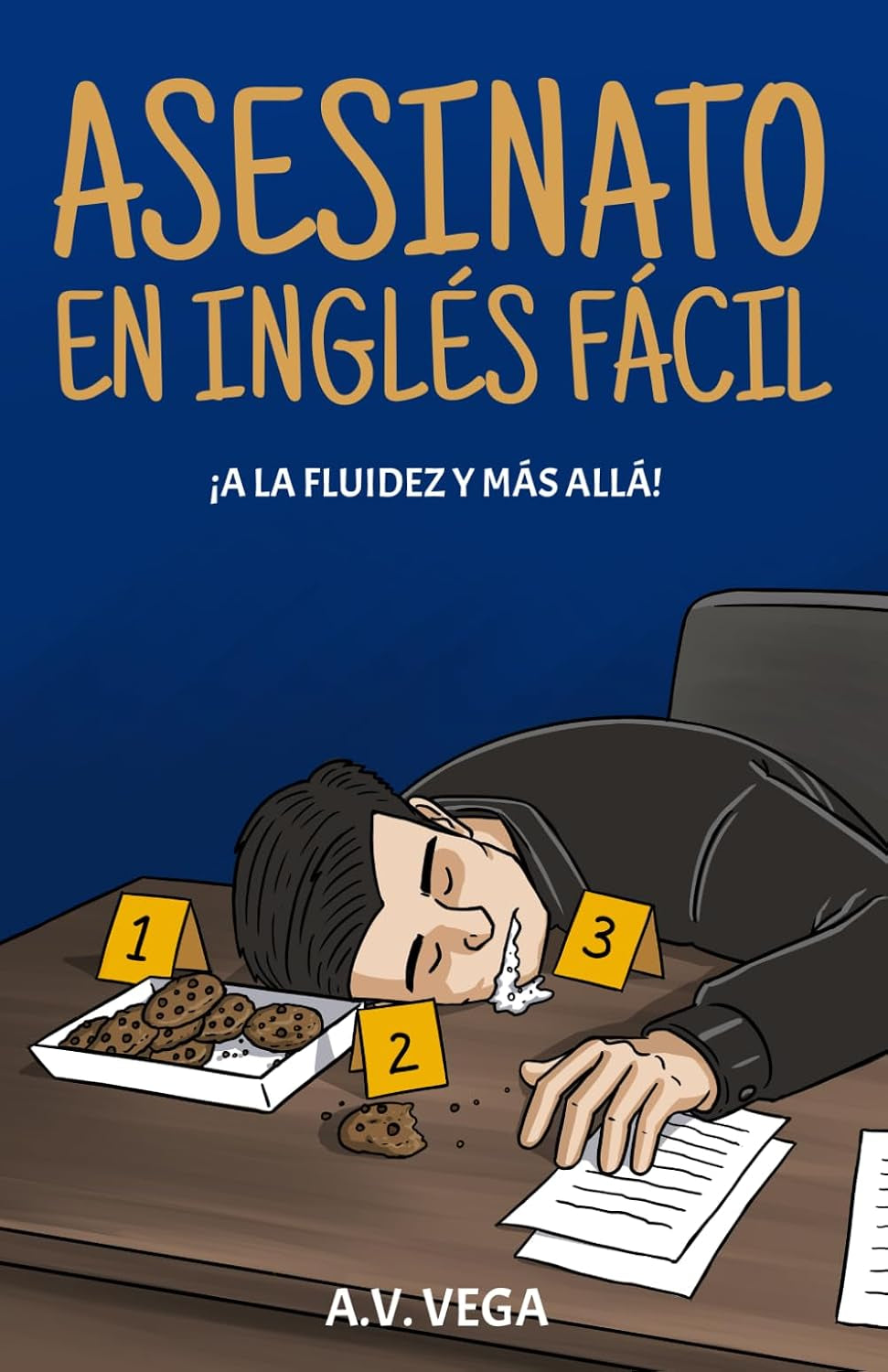 Asesinato en inglés fácil: Una novela de misterio para aprender inglés