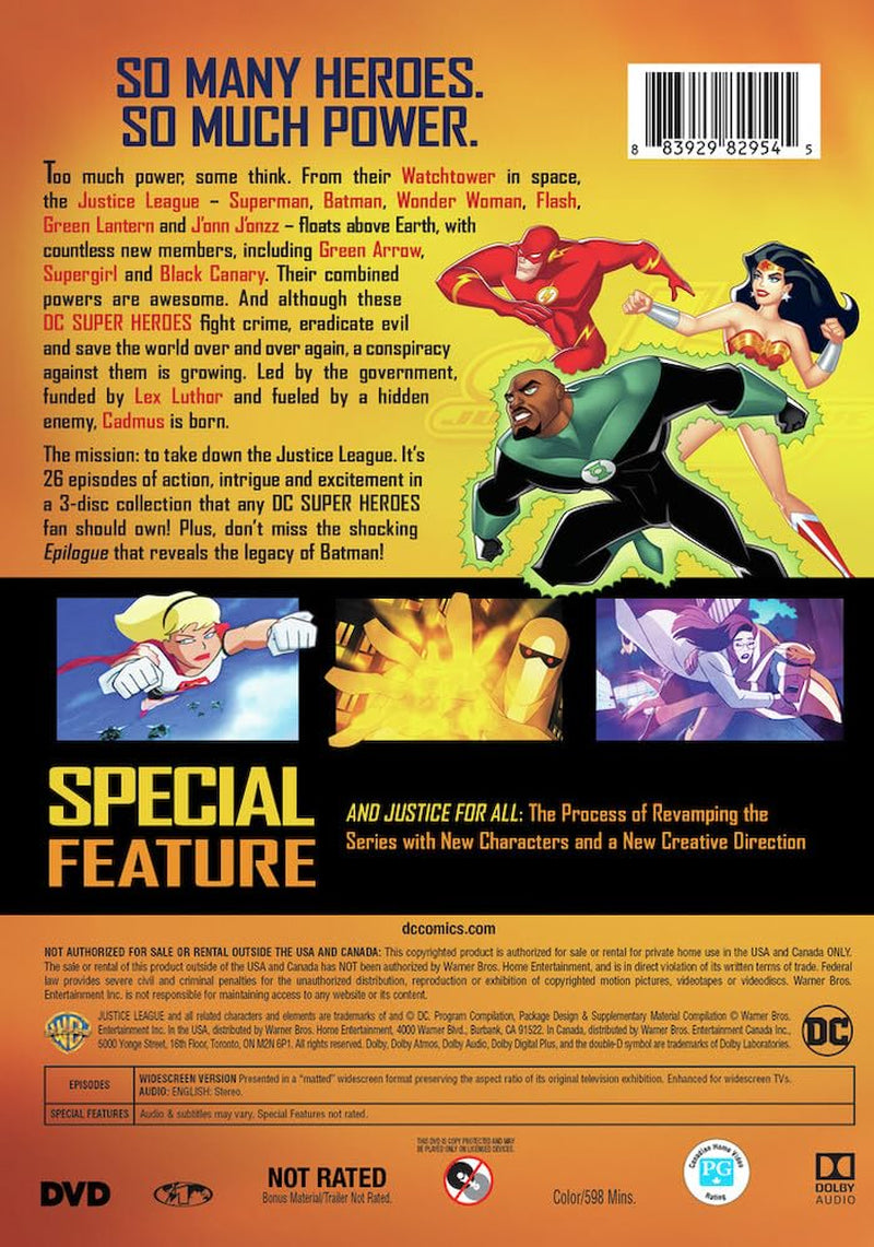 Justice League Unlimited: The Complete First Season [DVD]