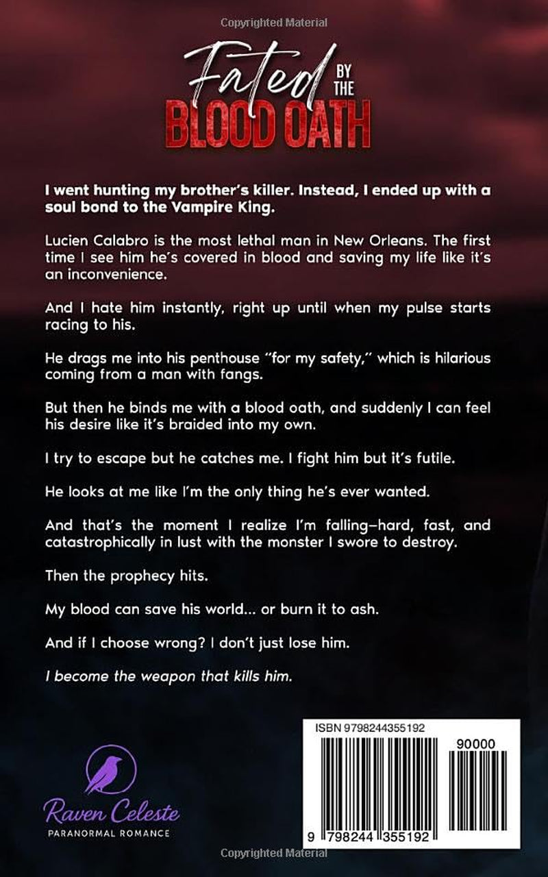 Fated by the Blood Oath: A Vampire Enemies to Lovers Romance